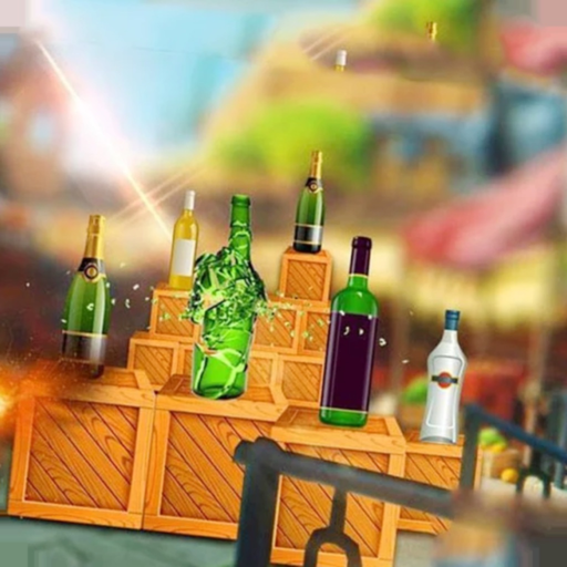 Grab Gun & Crack The Bottle app icon