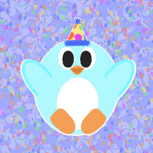 Penguin Party Stickers app icon