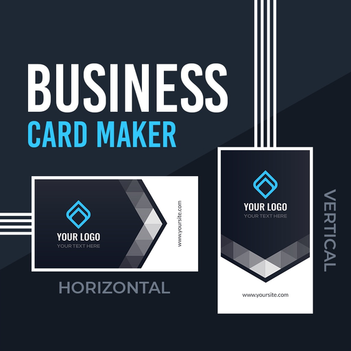 Business Card Maker, Visiting app icon