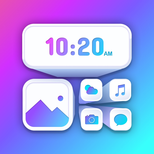 Widget Art : Photo & Calendar app icon