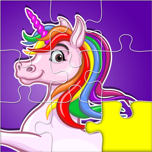 Kids puzzle games for toddler app icon