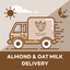 Almond and Oat Milk Delivery icon