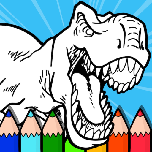 Coloring Dinos For Kids app icon