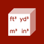Volume Converter Yd, Ft, In, M icon
