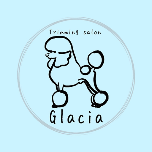 Trimming salon Glacia app icon