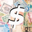 Currency transformer icon