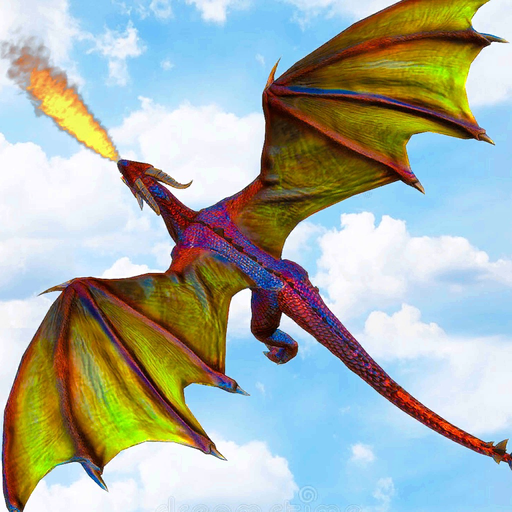 Flying Dragon Simulator Games app icon