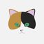 Lisa the Calico Cat Stickers icon