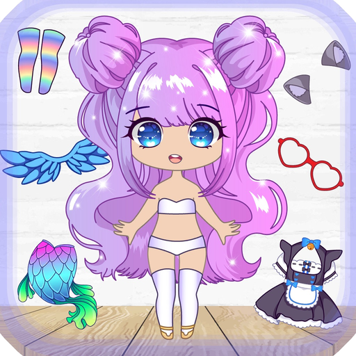 Chibi Doll Maker Dress Up Game app icon