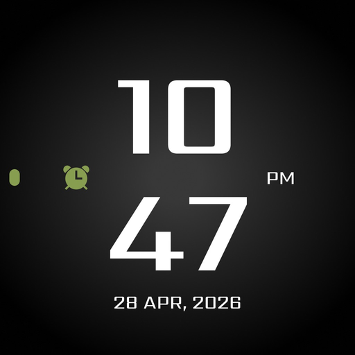 Big Clock: Digital Display app icon