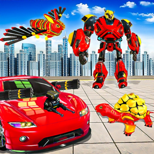 Flying Rabbit Robot Fight app icon