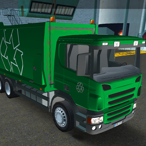 Garbage Truck Recycling Sim 21 app icon