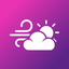 Live Weather: UV & Wind Alerts icon