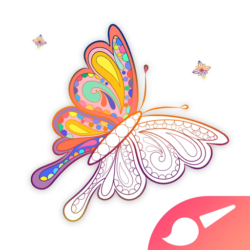 Coloraxy - Coloring Art Game app icon