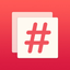 Hashtag Editor icon