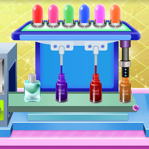 Nail Polish & Lipstick Factory app icon