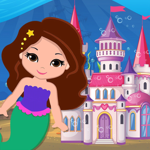 Mermaid Princess castle app icon