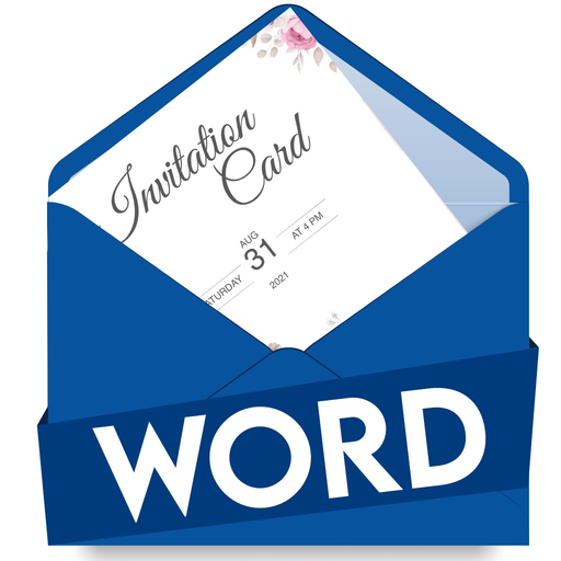 Invitation Template for MsWord app icon