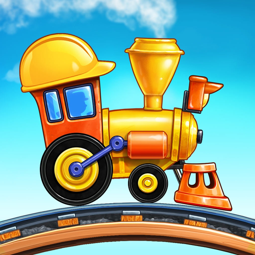 Train games trains building 2 app icon