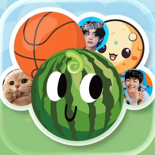Bubble Merge : Custom Suika app icon