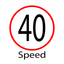 Speedometer Digital icon