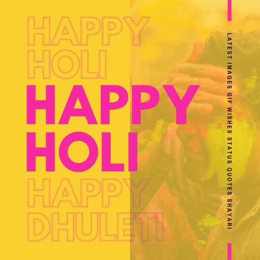 Happy Holi Wishes Images GIFs app icon