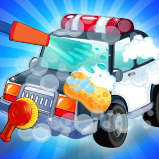 Police Car Washing Game app icon