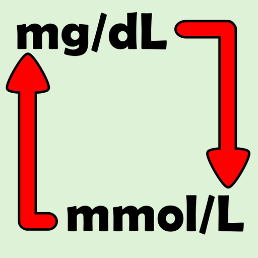 Blood Sugar Unit Converter app icon