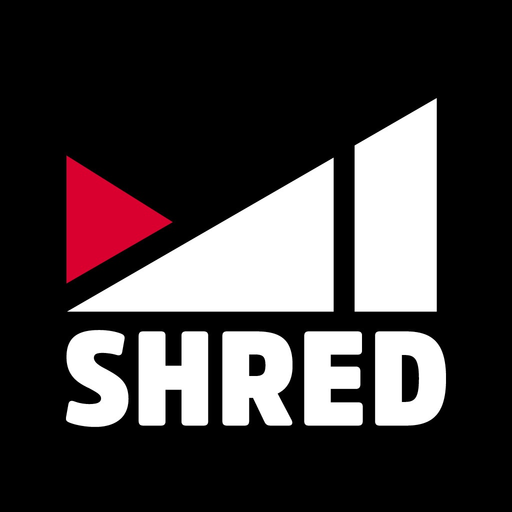 Shred Video Share app icon