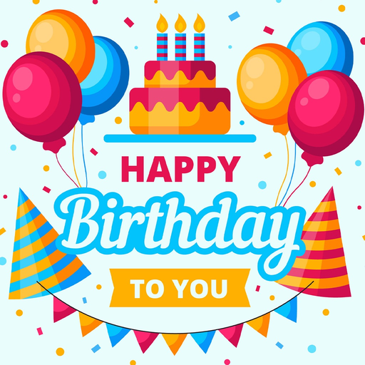 Birthday Stickers!! app icon