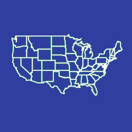 Quiz USA - States and Cities app icon