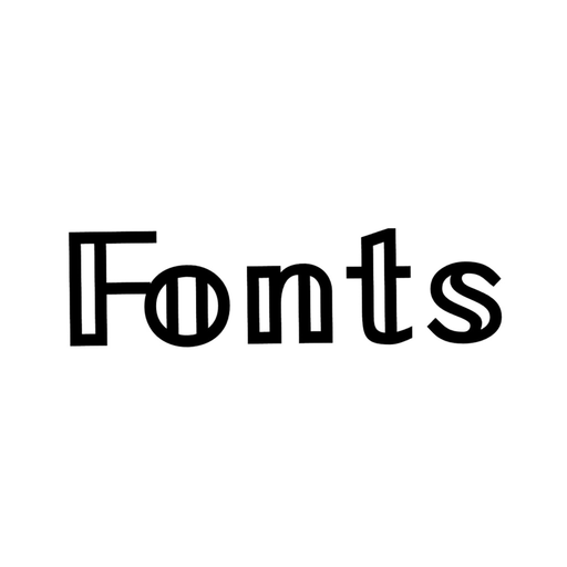 Fonts + Keyboard app icon