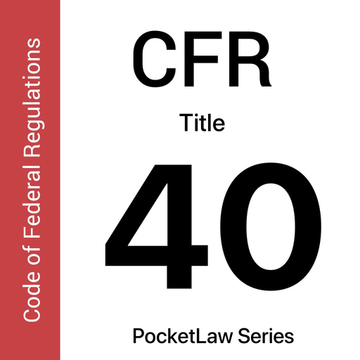 CFR 40 by PocketLaw app icon