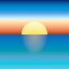Sunrise and Sunset time icon