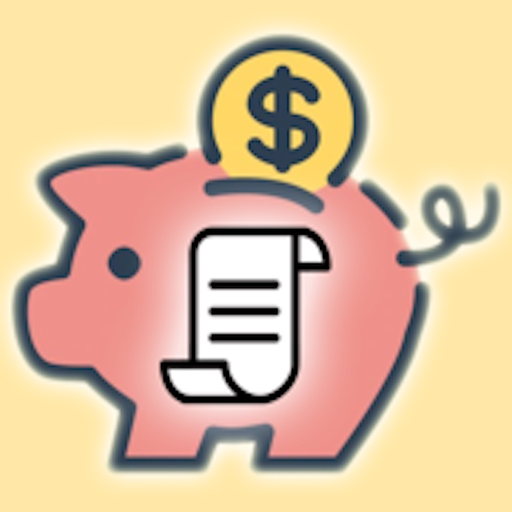 Expense,multi currency/account app icon