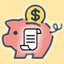 Expense,multi currency/account icon