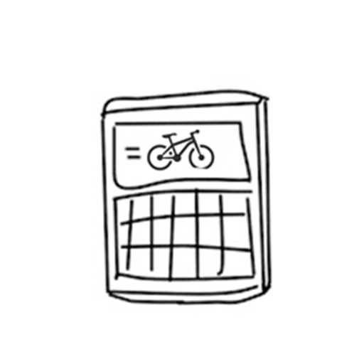 Bikeulator app icon