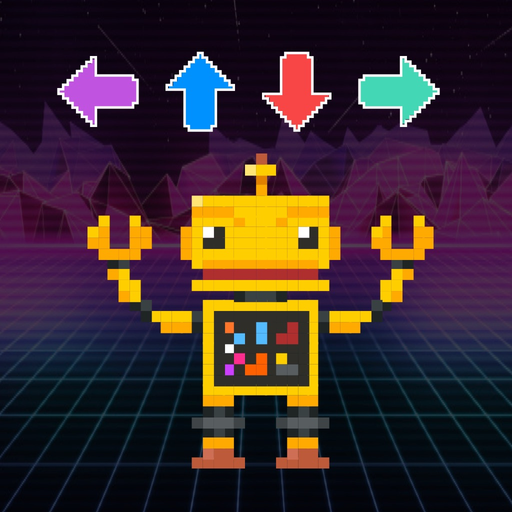 Robot Music Arena Game app icon