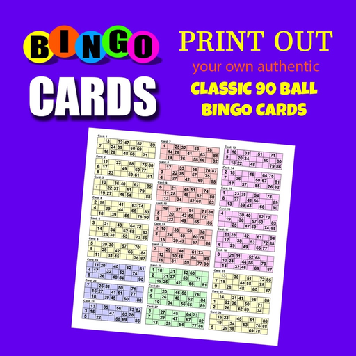 Bingo Card Generator app icon