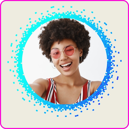 Profile Picture Border : Round app icon