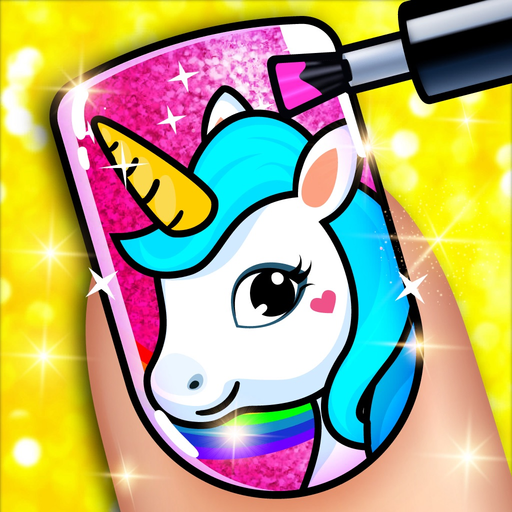 Nail Salon Art Game For Girls app icon