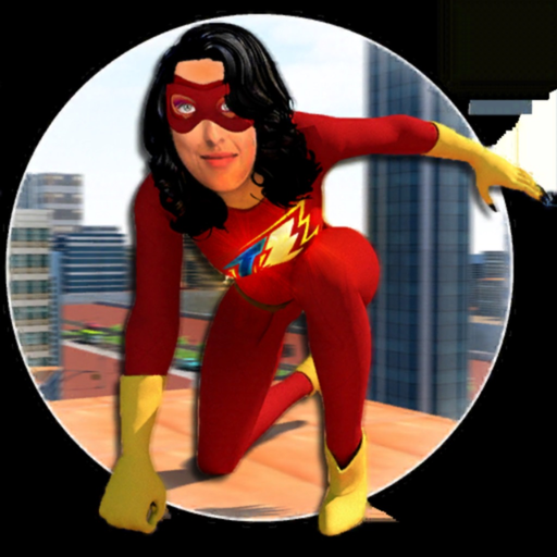 Flying Spider Cat hero Battle app icon