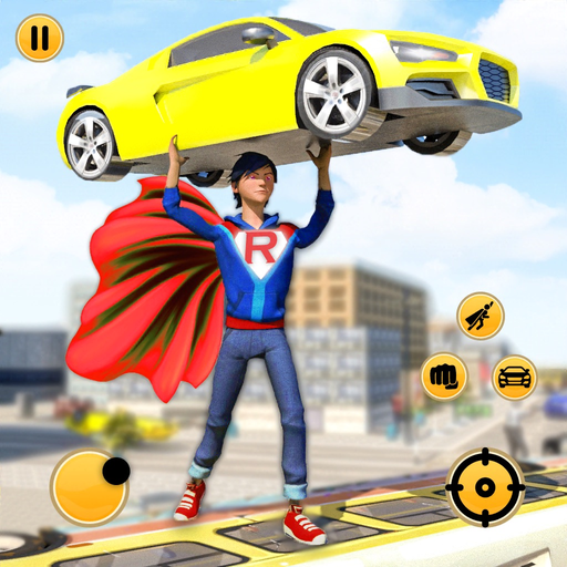 Flying Superboy Survival Hero app icon
