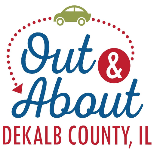 Out and About DeKalb County IL app icon