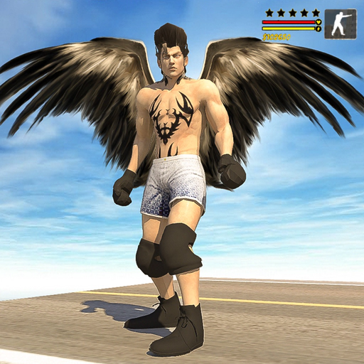 Flying Falcon hero Simulator app icon