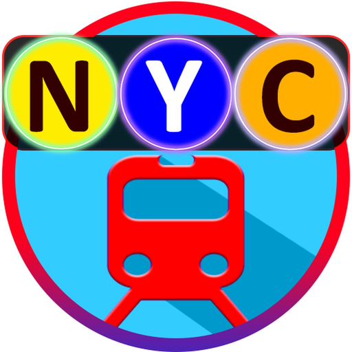 NYC subway Map MTA subway time app icon