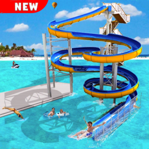 Water Slide Crazy Racing app icon
