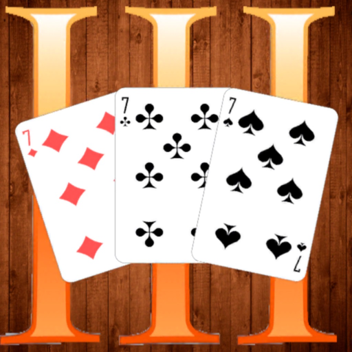 Three sticks app icon