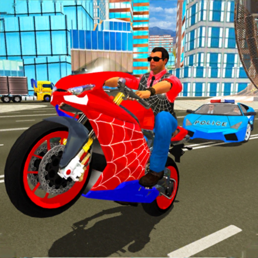 Super Stunt Hero Bike Sim 3D app icon