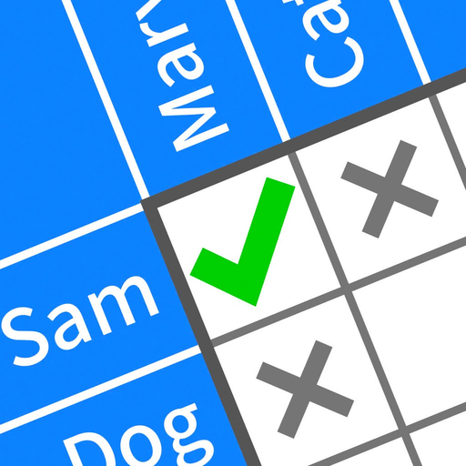 Cross Logic Puzzle Game app icon